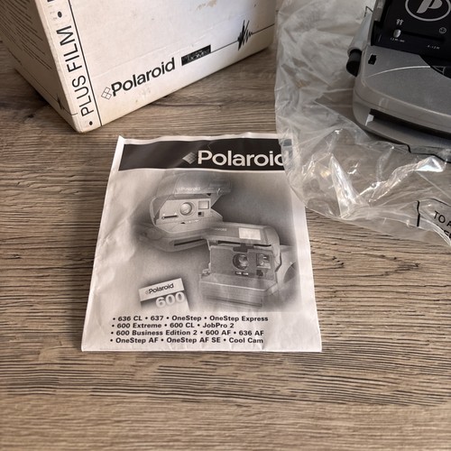 Vintage New Old Stock POLAROID PLUS FILM 600 INTANT FILMKAMERA - BOXED - NEU - Bild 2 von 15
