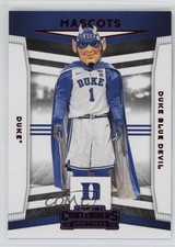 2020 Panini Contenders Draft Picks Mascots Red Duke Blue Devil Team Mascot 9hx