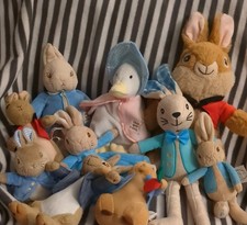 Peter Rabbit Soft Toy Plush Bundle Beatrix Potter