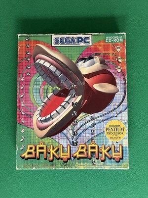 Baku Baku für Windows 95 komplett. Sega PC Sammlerstück und SEHR SELTEN. Retro