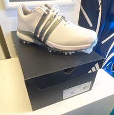 adidas Tour360 24 Men’s Spiked Golf Shoes White/Grey UK 8 IF0261