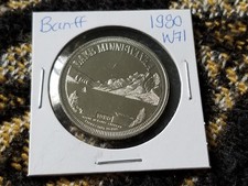 Canada Trade Dollar - No Tariff - Banff Alberta 1980 - W71