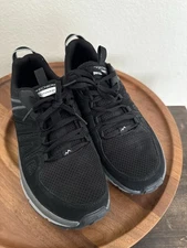 Woman Skechers Switch Back Cascades lace-Up Shoe, Color Black New Size 8