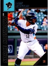 Luis Castro 2025 Choice Sugar Land Space Cowboys #12 Sugar Land Space Cowboys