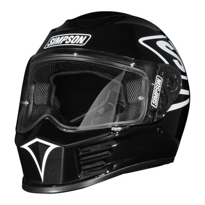 Simpson Speed Helm ??12 O'clock schwarz Größe L