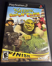 Activision Shrek Smash n' Crash Racing PS2 CIB, Multiplayer E NTSC-U/C