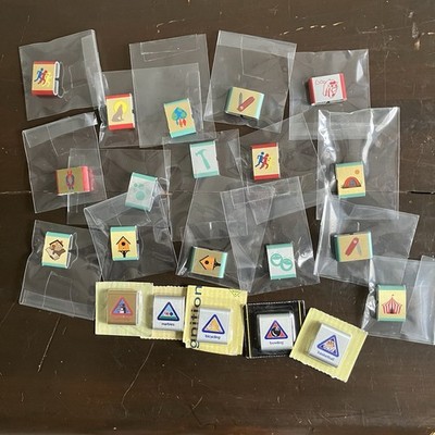 Lot Of 21BSA Cub Scout Belt Loop Merit Award Achievement Badges
