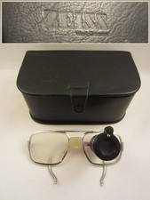 CARL ZEISS West Germany 150 MH 7021 OBO 8x FERNGLAS LUPE LUPENBRILLE BRILLE ETUI