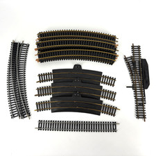 HO Bachmann Track Nickle  Brass Lot of 28 Curve, Straight, Switch, Terminal