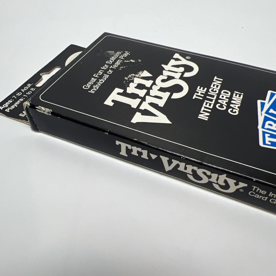 Tri-Virsity The Intelligent Card Game - Easy to Learn - Solo Team Play ~ Vintage - Image 4 of 4