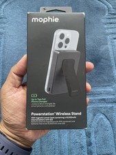 mophie Qi2 15W Magnetic 10000mAh Wireless Stand Power Bank USB-C Black