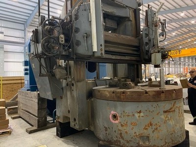 74'' Bullard Cutmaster Vertical Boring Mill 82'' Max Swing 40 HP VTL [EZ-Houston]