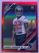 2019 Donruss Optic #126 Lonnie Johnson Jr. Red #/99