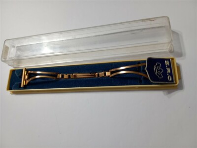 NOS 1940/60s 20mm ZRC Made In France rose gold plated art