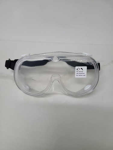 2-Clear Safety Goggles High Definition AntiFog Type Protective Eyewear For Adult - Picture 2 of 8
