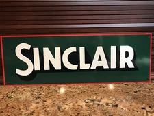 Sinclair Opaline Oil gas Gasoline advertising 18 Inch Metal sign