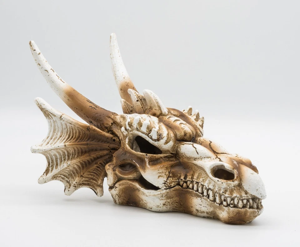 ProRep Dragon Skull Medium 19.5×14.8×13.5cm Reptile Vivarium Ornament Aquarium