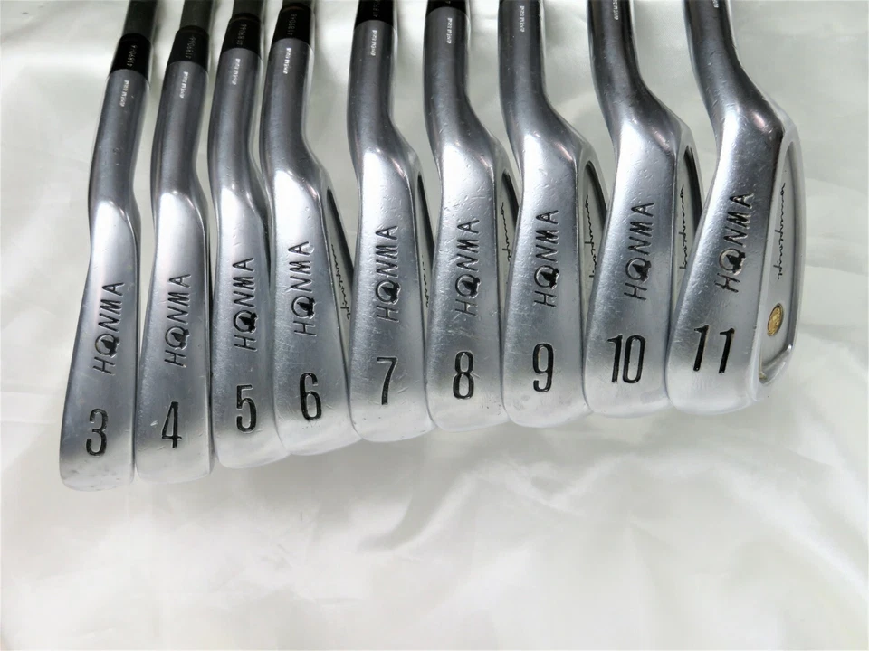 Gold Line 4STAR LB-606 H&F HONMA 9pc R-FLEX IRONS SET Golf Clubs beres - Image 4 of 4