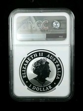 NGC Certified Australian Kookaburra Silver Bullion Coins for NGC Certified Australian Kookaburra Silver Bullion Coins for