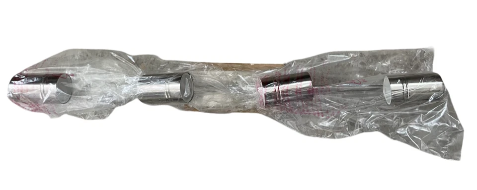 Barra 4 Faretti Luci Orientabili Lampadario a Soffitto Cromato Eglo Formia GU10 - Immagine 4 di 4