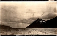 Entrance to Iniskin Bay, Alaska RPPC Real Photo Postcard L740