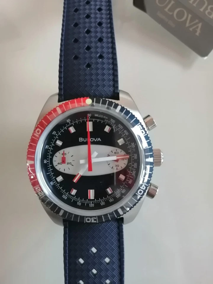 BULOVA CRONOGRAFO SERIE ARCHIVIO OROLOGIO UOMO 98A253 - Immagine 2 di 4