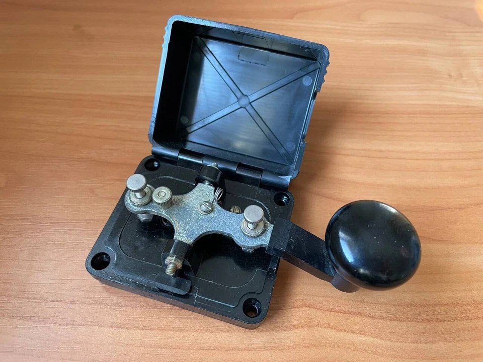 Vintage Soviet Military Morse Telegraph Straight Key from USSR New - Image 2 of 4