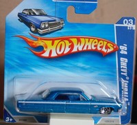 Hot Wheels - | 2010 | Hot Auction Tw | 64 Chevy Impala | 159/214 | |