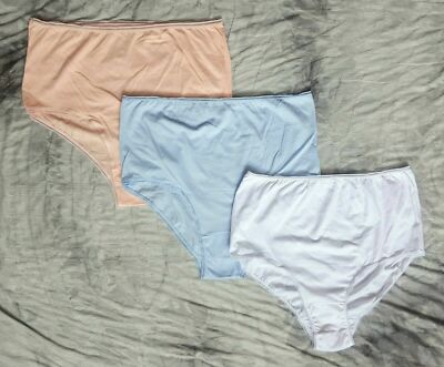 Baumwolle Voll Slip Schlüpfer Damart M L XL XXL XXXL Sekunden L6