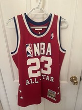 100% Authentic Michael Jordan Mitchell & Ness 1989 All Star Game Jersey Size 40