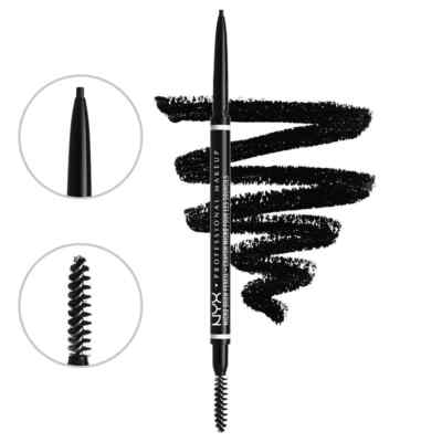 NYX PROFESSIONAL MAKEUP MASTER KAJAL 2in1 STIFT CRAYON POUDRE  - BLACK