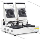 Commercial Nonstick Electric Double-Head Gelato Panini Press Maker Machine