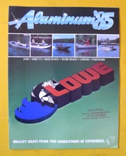 LOWE Aluminum Boats Brochure 1985