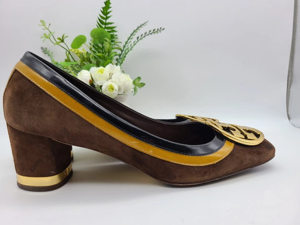 Женские замшевые туфли Tory Burch красивые - Изображение 3 из 4
