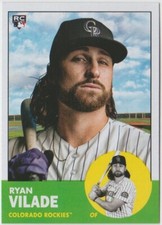 2022 Topps Archives #20 Ryan Vilade RC - Colorado Rockies