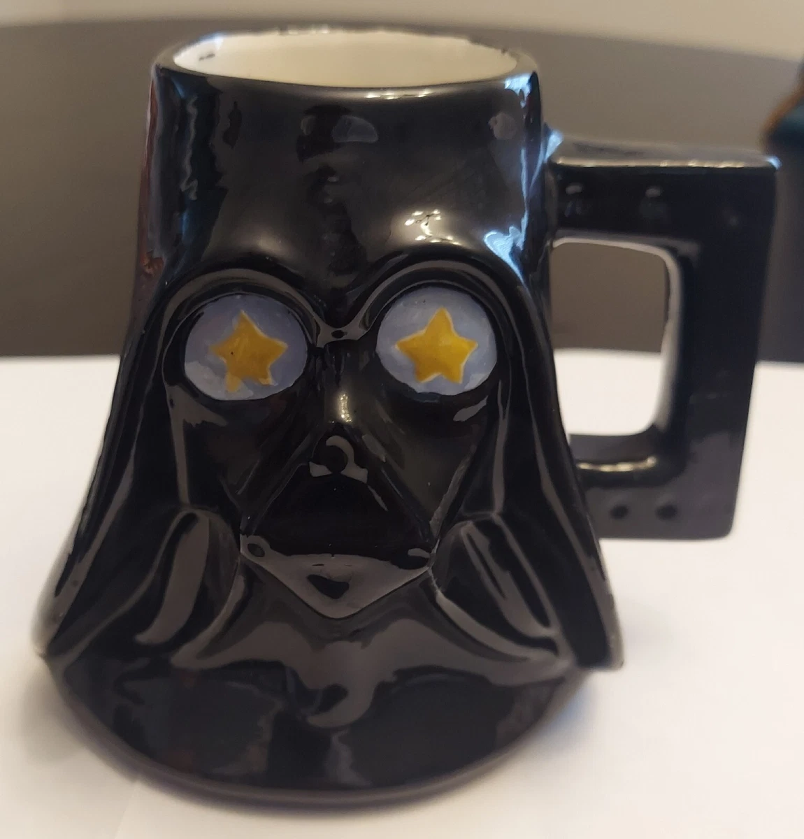 Retro Vintage Star Wars Darth Vader Head Comic Mug Star Wars Mug