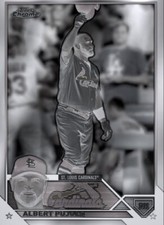 [DIGITAL] Topps Bunt - Albert Pujols - Topps Chrome 23 S1 -  Black White Base