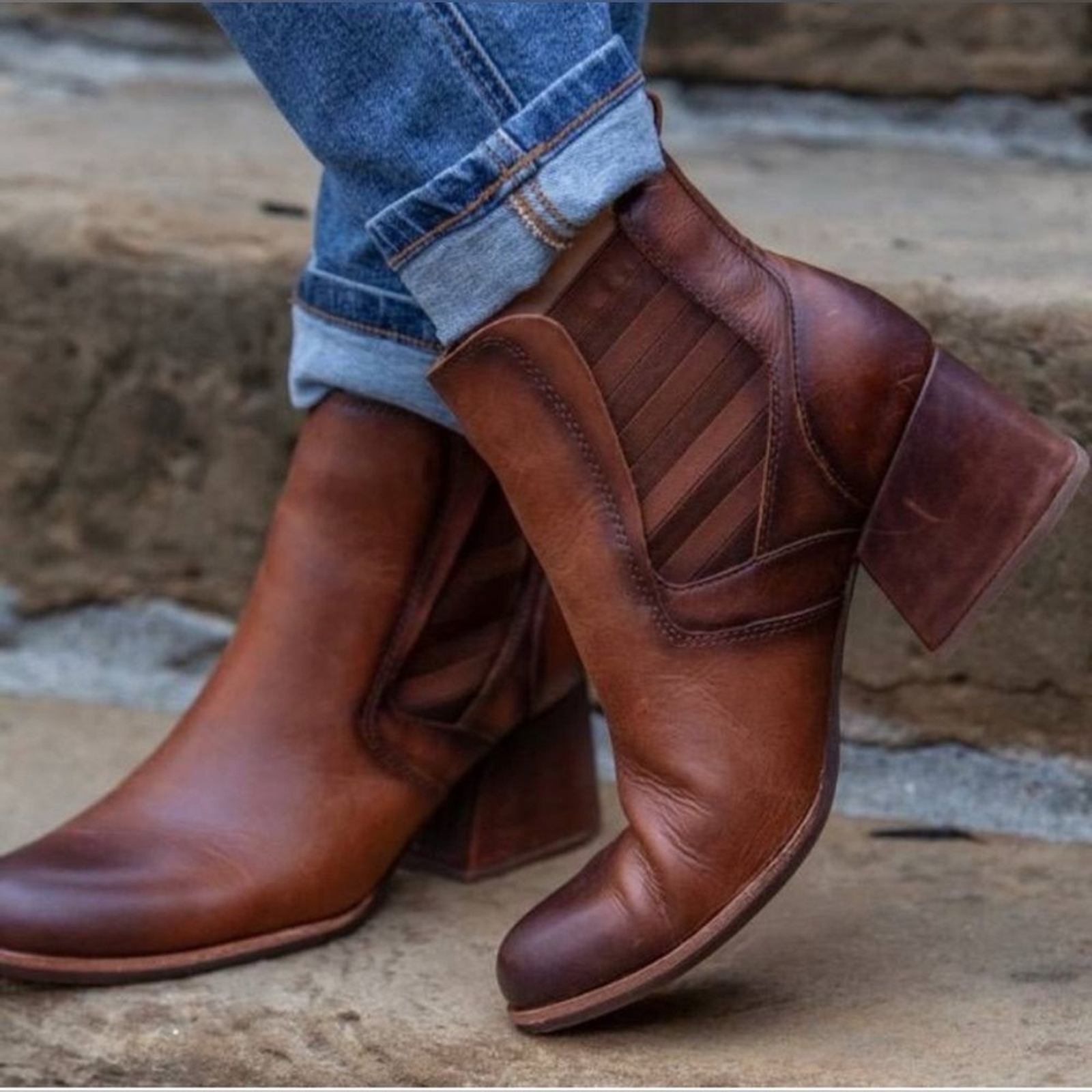 Chelsea Boot Kork Ease Albin Kork Ease Albin Brown Chelsea Ankle