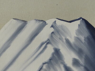 IK67 富士山 Mt. FUJI Fujiyama Traditional Hanging Scroll Japanese
