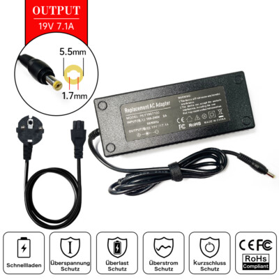135W Netzteil Ladegerät für Acer Predator Helios 300 n15w7 n15q12 Laptop