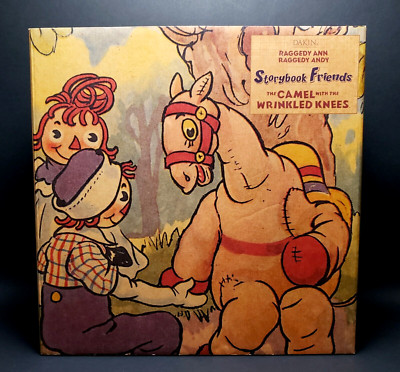 DAKIN Raggedy Ann & Andy STORYBOOK FRIENDS The CAMEL w The Wrinkled Knees #4821