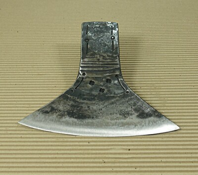 VTG 5,37 Lbs axe  blacksmith's work WITH SIGN