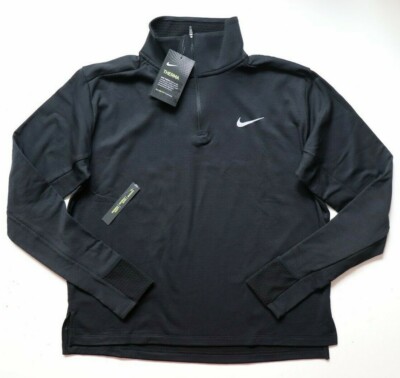 NIKE THERMA SPHERE ELEMENT RUNNING LANGARMSHIRT SCHWARZ CD8221-010 DAMEN M L XL