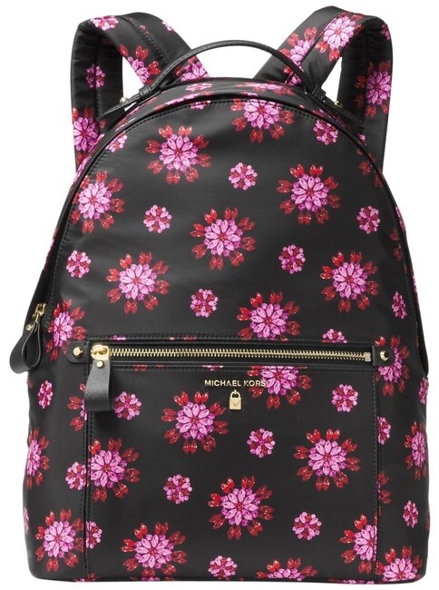 kelsey large floral nylon backpack