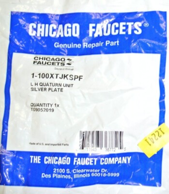 Chicago Faucets 1-100XTJKSPF Linkshänder Quaturn Kompression Operierend Patrone