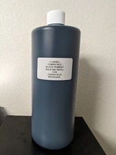 (1,000ML) COMPATIBLE BLACK BULK INK REFILL FOR CANON GI-26 MEGATANK PIGMENT