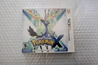 Pokemon X Empty Case and Manuals Only NO GAME Nintendo 3DS