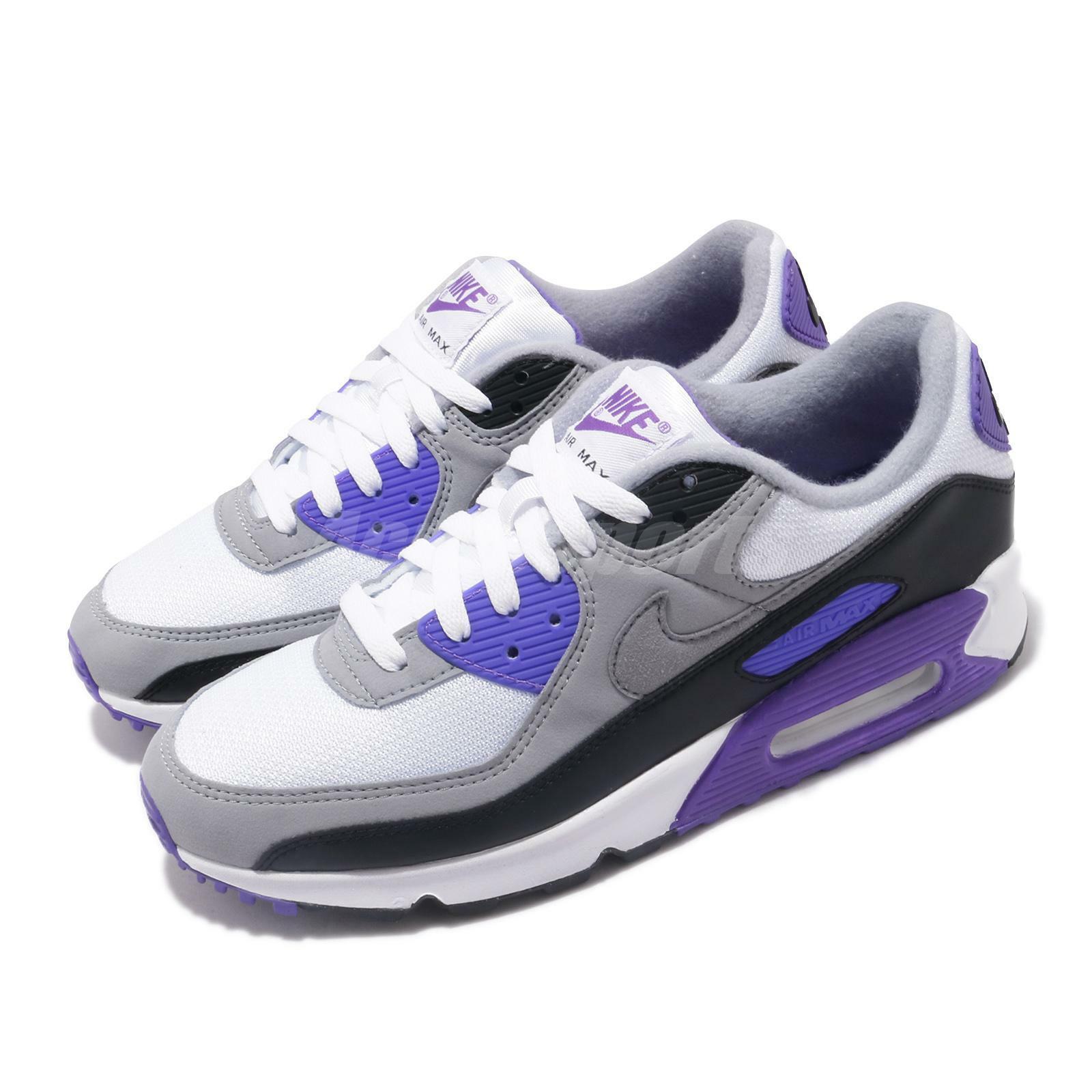 purple and gray air max