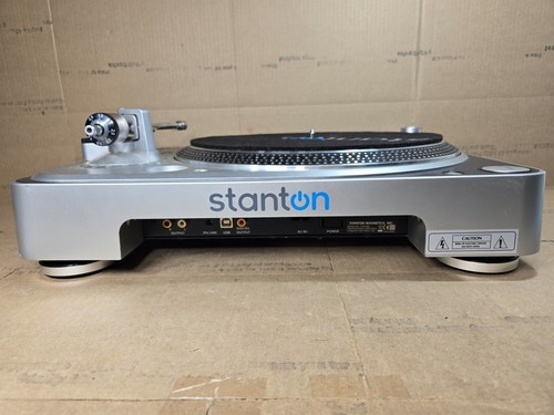 Stanton T.90 USB No Cartridge/ Needle Missing Slider Control Cap WORKS SEE VIDEO - Picture 7 of 12
