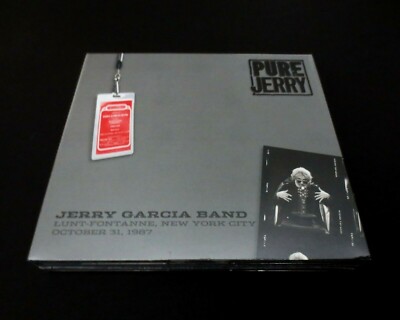 Jerry Garcia Lunt Fontanne 10/31/1987 Halloween Pure Jerry 2 4 CD Grateful Dead